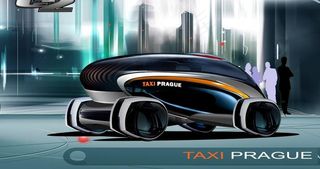 布拉格的出租车