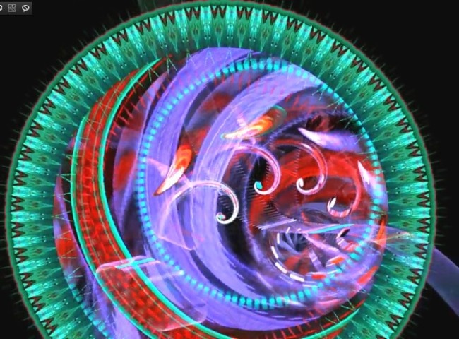 抽象动态视频背景