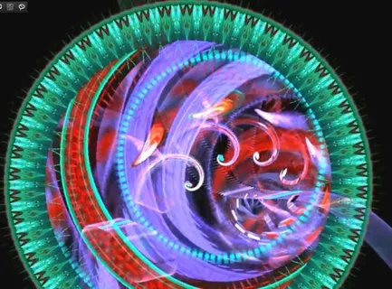 抽象动态视频背景