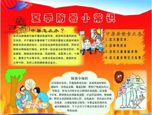 夏季防暑小常识图片