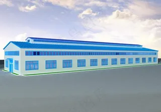 3d厂房效果图图片