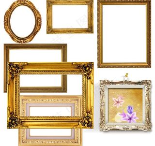 欧式相框图片