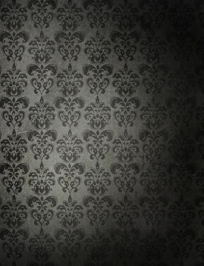 欧式怀旧花纹墙纸图片