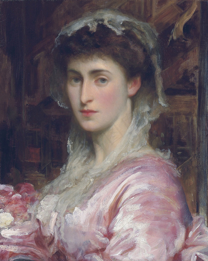 欧洲古典美女油画2