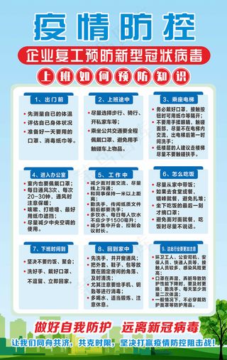 企业复工疫情防控