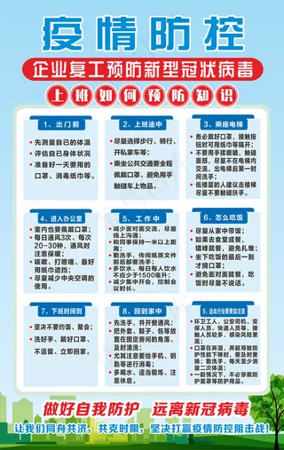 企业复工疫情防控