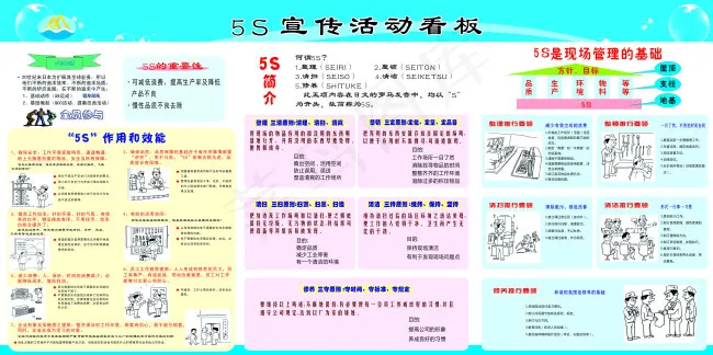 宣传活动看板cdr矢量模版下载