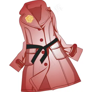 大衣设计素材