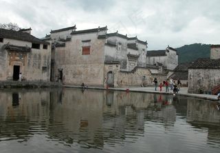 安徽黟县宏村古建筑