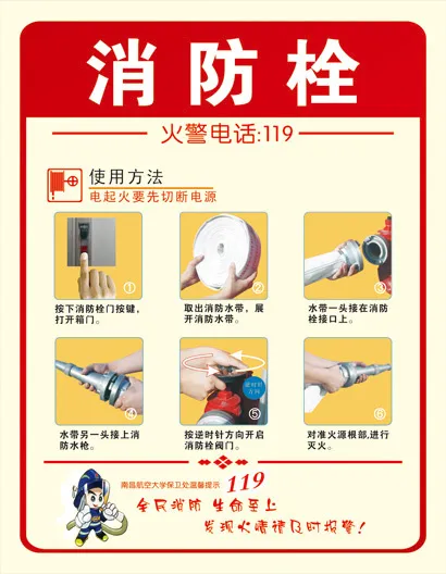 消防栓cdr矢量模版下载