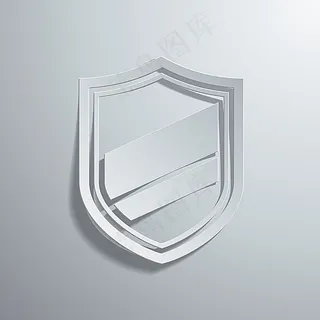 立体护盾背景