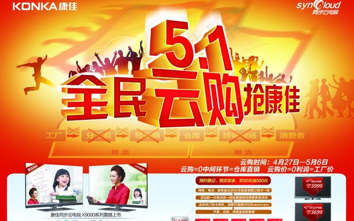 五一活动单页图片(3643X2480(DPI:300))psd模版下载
