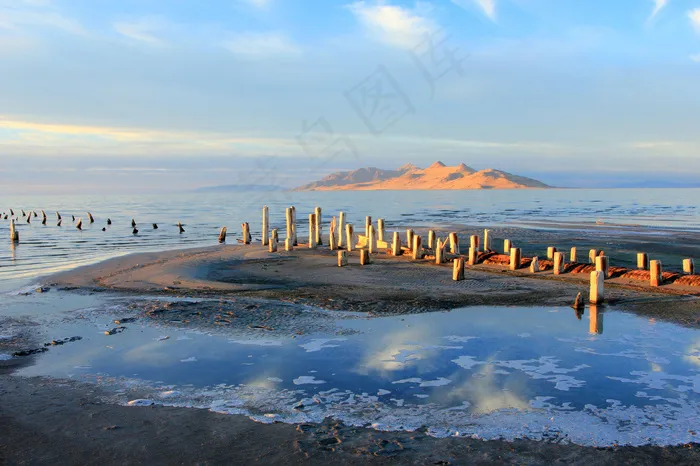 美丽海滩景色