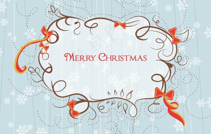 卡通圣诞背景图片