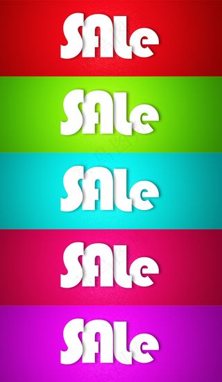 淘宝天猫sale促销首页海报模板