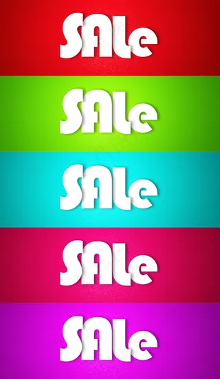 淘宝天猫sale促销首页海报模板