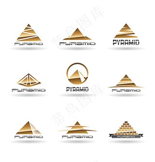 金字塔logo设计