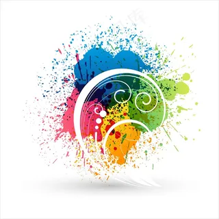 垃圾染色纠结的背景