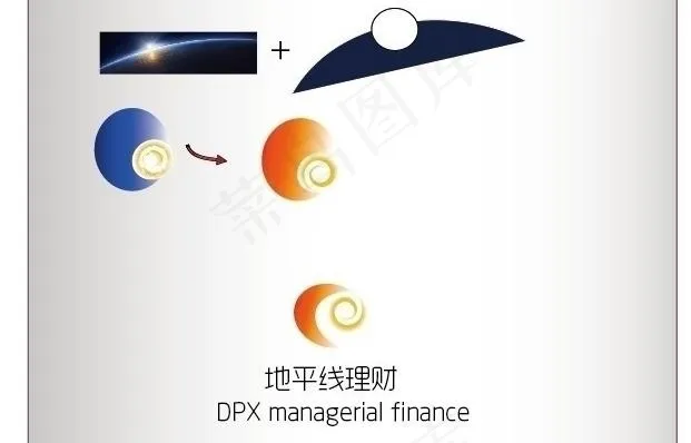 理财公司标志图片ai矢量模版下载