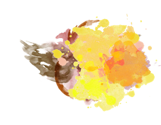 彩墨校园文化艺术节展板背景