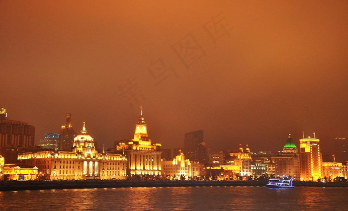 外滩夜景图片
