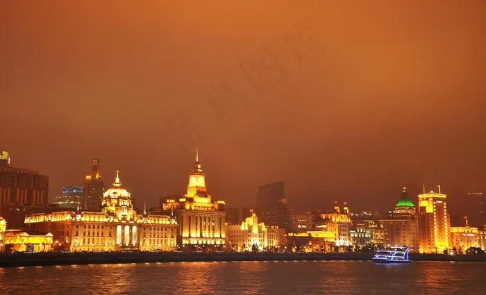 外滩夜景图片