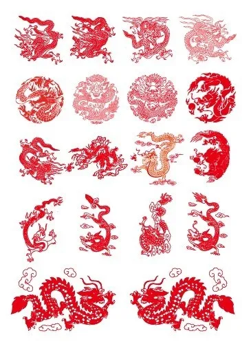 龙图腾矢量素材ai矢量模版下载