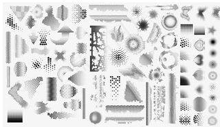 高清晰点状格子背景笔刷