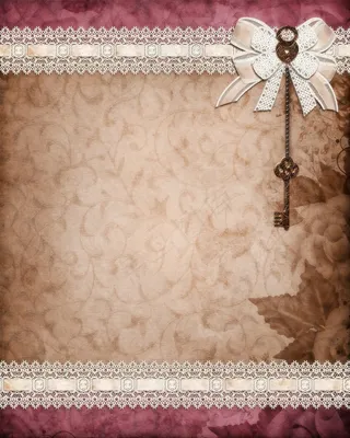 蕾丝蝴蝶结浪漫背景图片素材