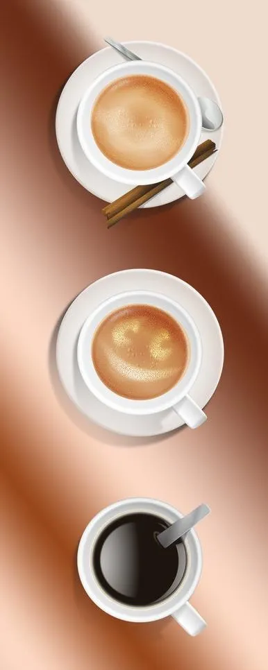 咖啡杯子图片psd模版下载