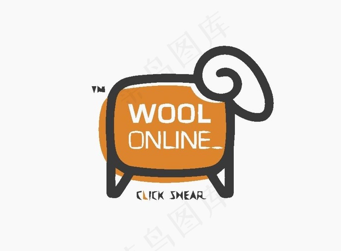 绵羊logo图片ai矢量模版下载