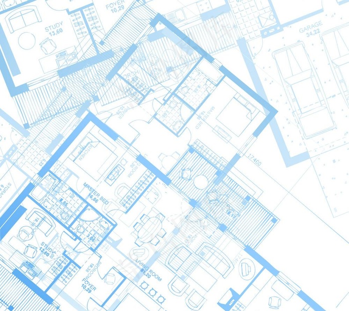 城市建筑室内设计图矢量图片eps,ai矢量模版下载