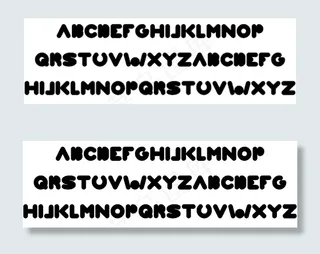 我们知道世界上的字体