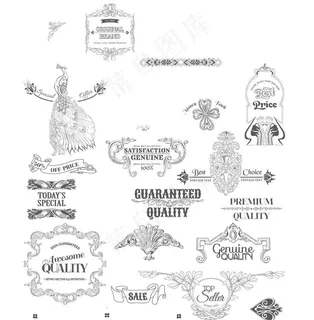 欧式古典花纹图片