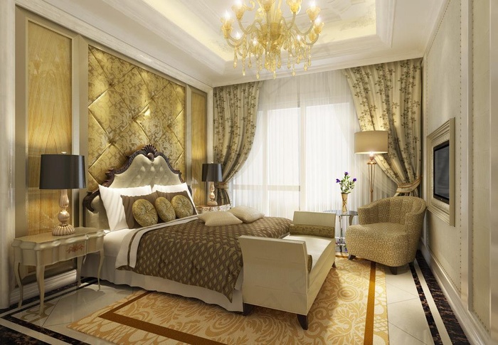 欧式卧室图片