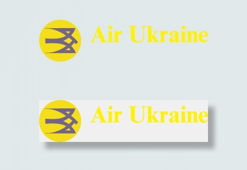 乌克兰航空公司标志ai矢量模版下载