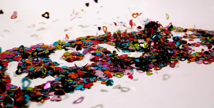 情人节飞舞爱心飞舞高图片