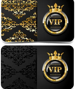 vip卡名片图片