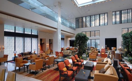 北京金融街丽思酒店大堂图片