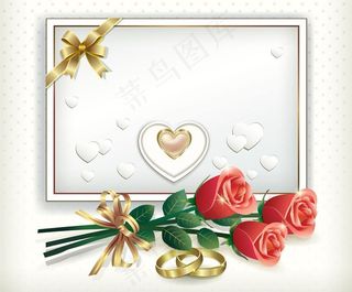 婚礼邀请卡图片