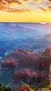 夕阳下的风景高清摄影图片