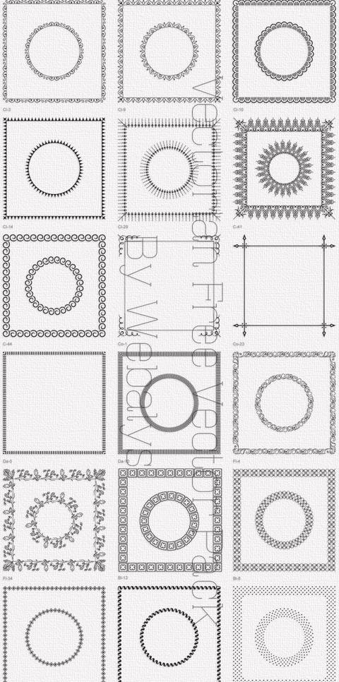 豪华欧式边框图片