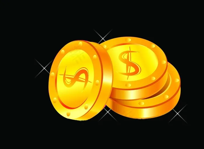 金币图片psd模版下载