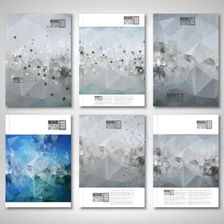 时尚画册封面设计背景矢量素材