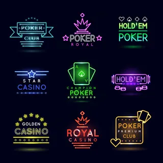 弥红灯创意字母设计矢量素材