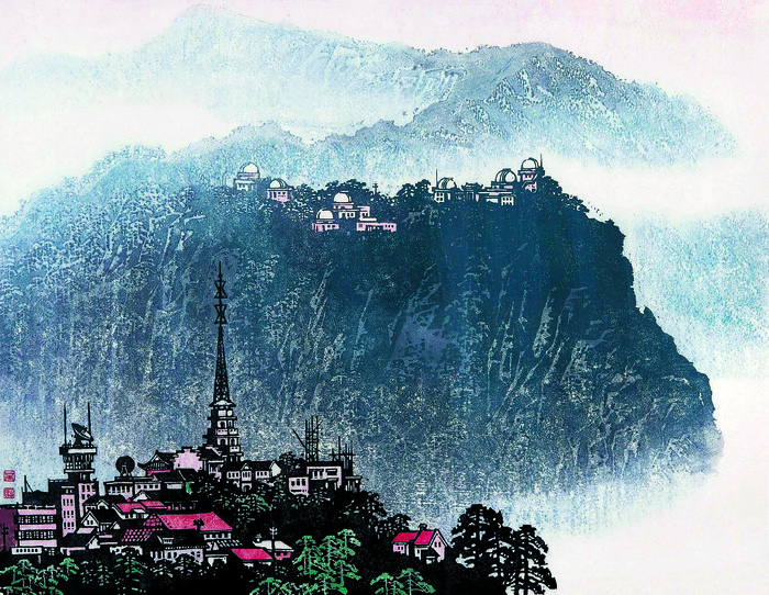 钟山春色