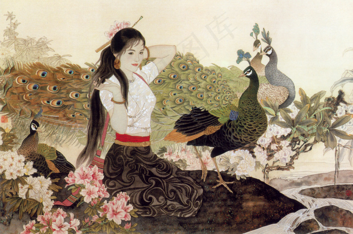 版纳春韵图
