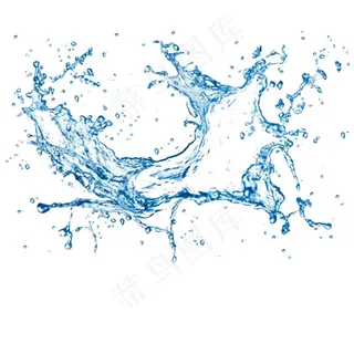 飞溅的水花水珠高清唯美素材