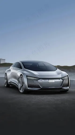 奥迪时尚跑车高清摄影图片