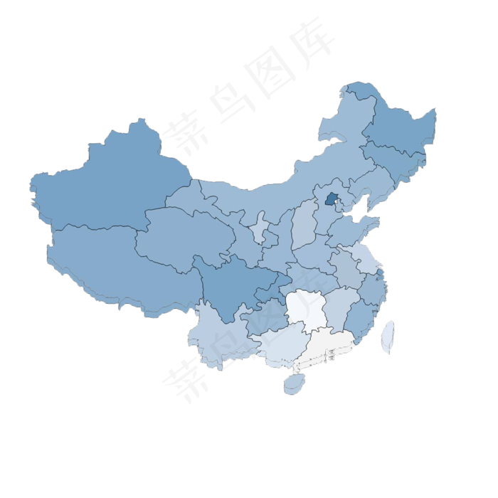 中国地图PNG免扣素材